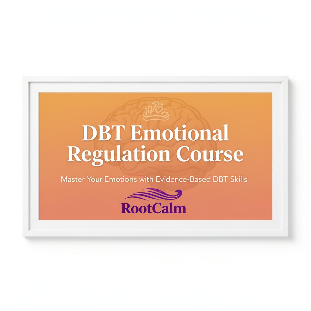 DBT Emotional Regulation Course. Master Your Emotions with Evidence-Based DBT Skills