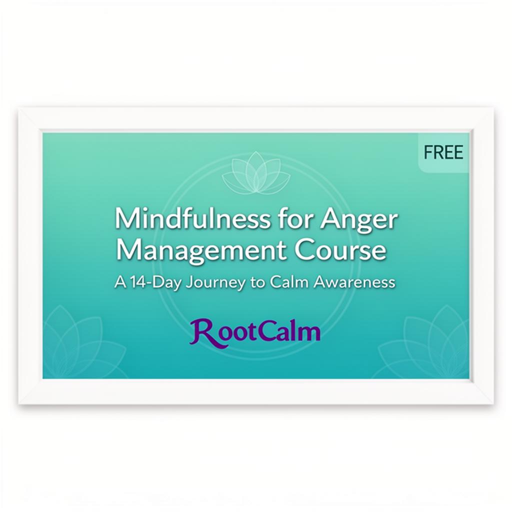 Mindfulness for Anger Management Course